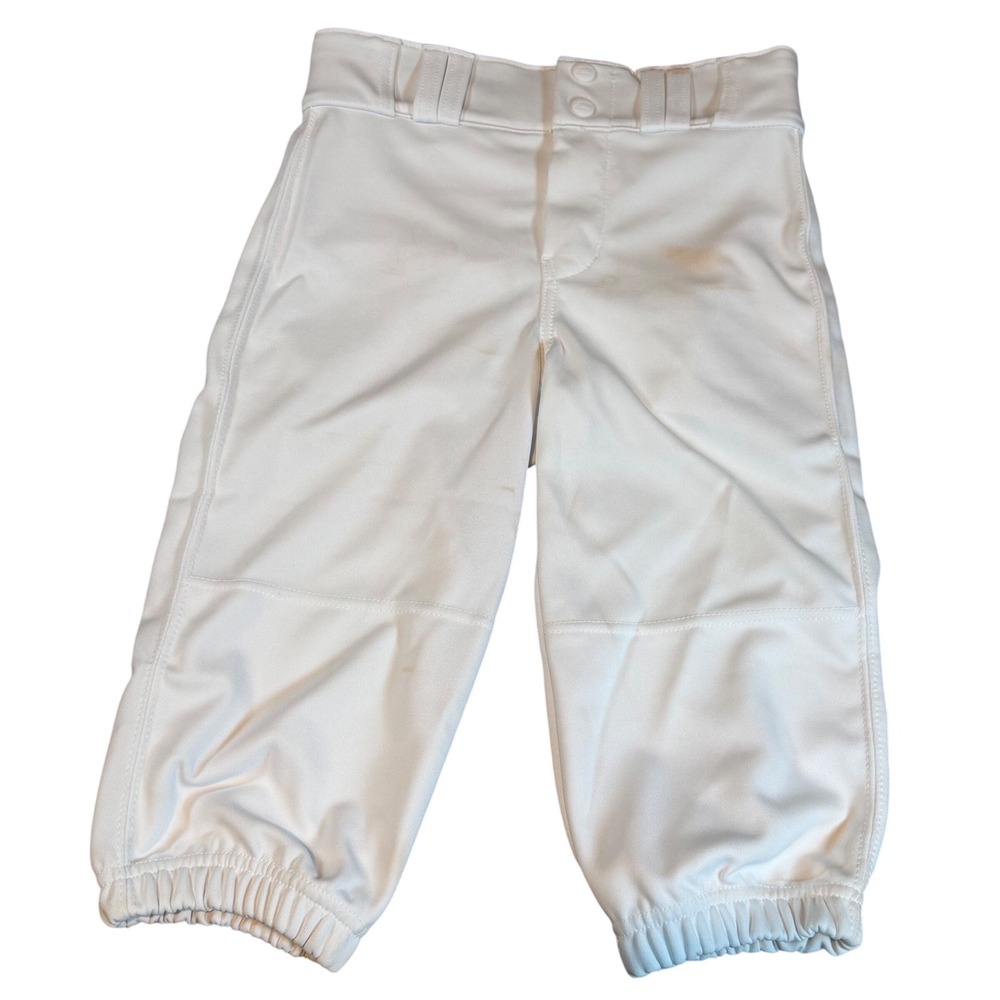 Champro Triple Crown 2.0 Knicker Baseball Pants White Youth Medium BP68 NEW